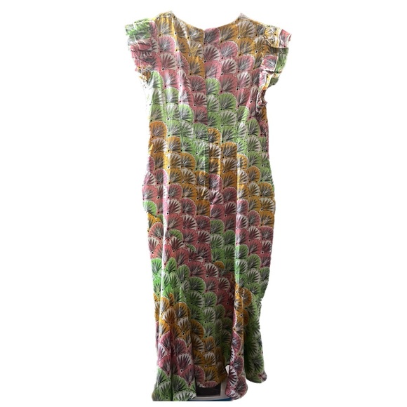NWT Never Fully Dressed Multicolor Maxi Dress, Sz 12 - Picture 4 of 8
